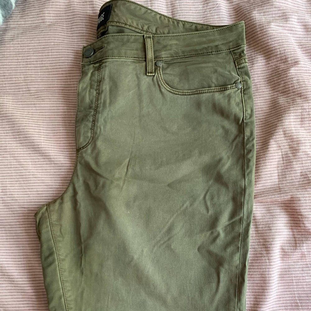 Paige “Brigitte” crop- pant (brushed cotton)